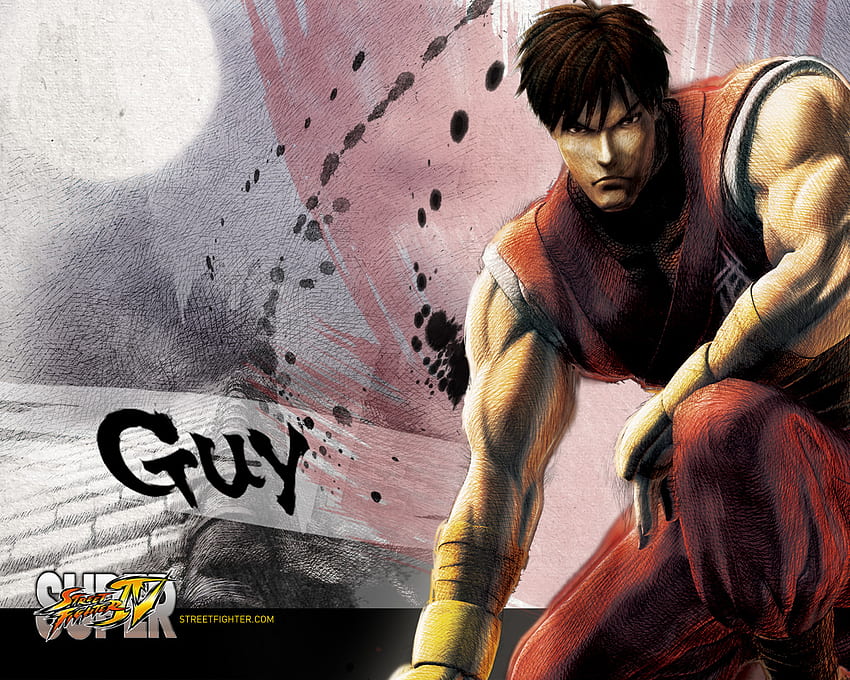 super street fighter IV, Guy, super street fighter iv, ps3, video game, 360 HD wallpaper