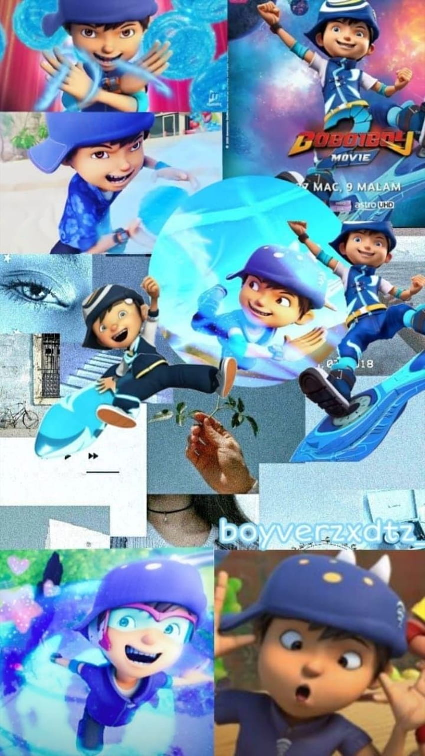 Pin oleh onihime di . Kartu lucu, Ilustrasi karakter, Animasi, Boboiboy HD phone wallpaper