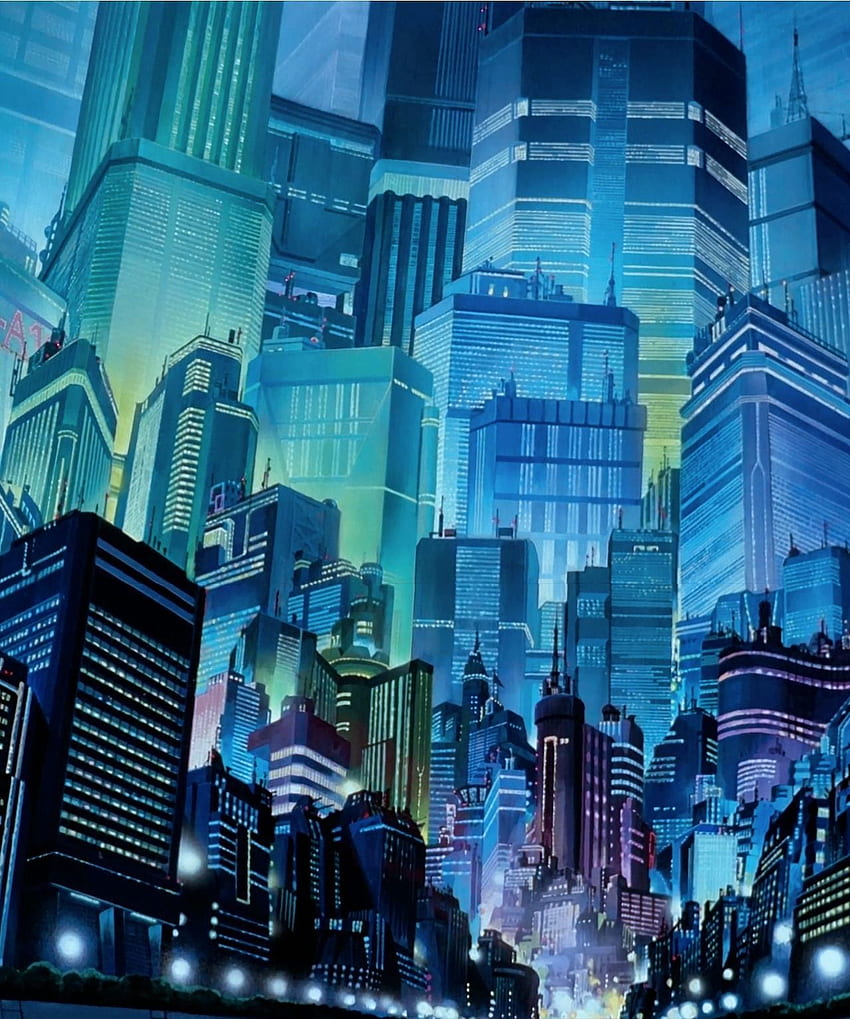 Neo Tokyo z Akira. Cyberpunk. Cyberpunk i science-fiction Tapeta na telefon HD