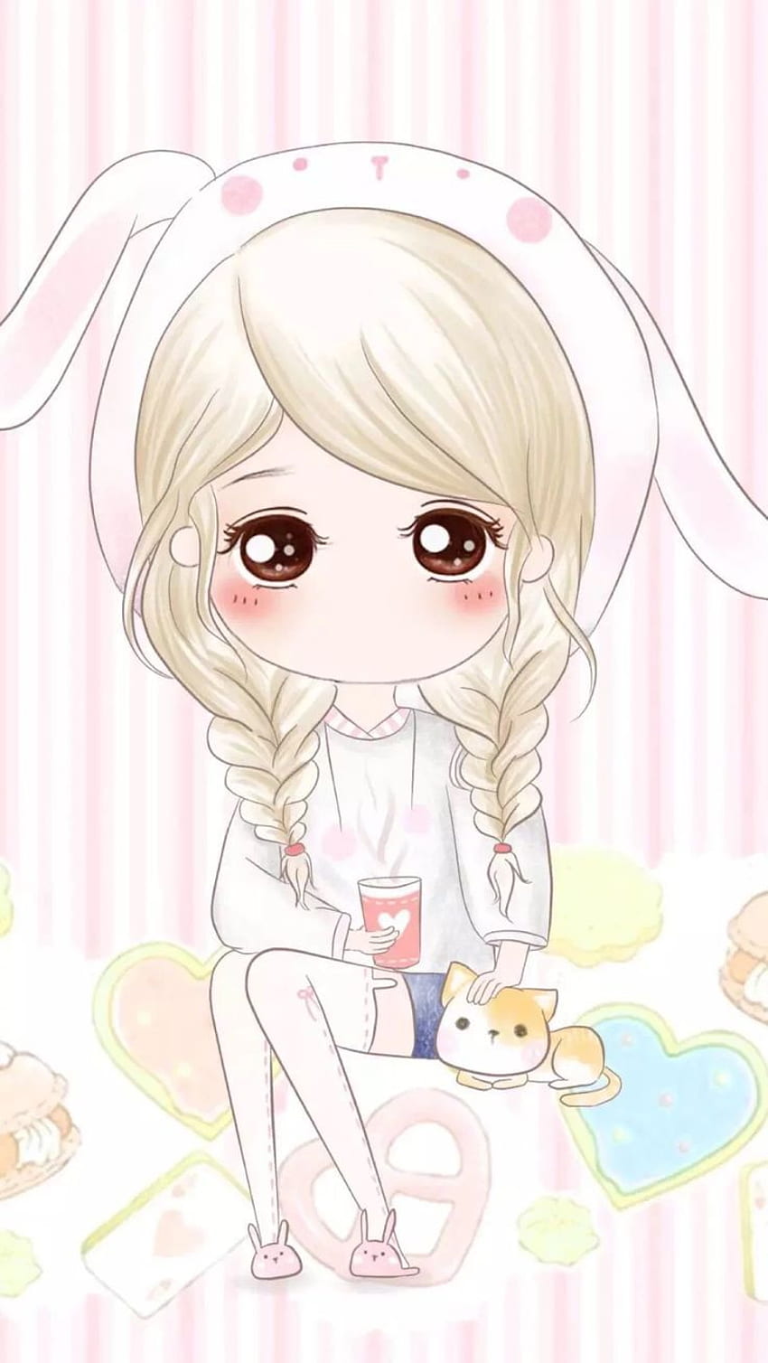best Chipi dễ thương . Anime chibi, Anime, Cute Korean cartoon HD phone wallpaper