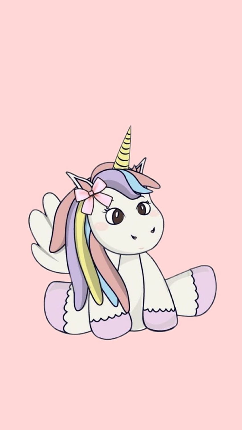 Pink Unicorn, Unicorn , - Cute Baby Unicorn Png -, Cute Girls Unicorn HD phone wallpaper