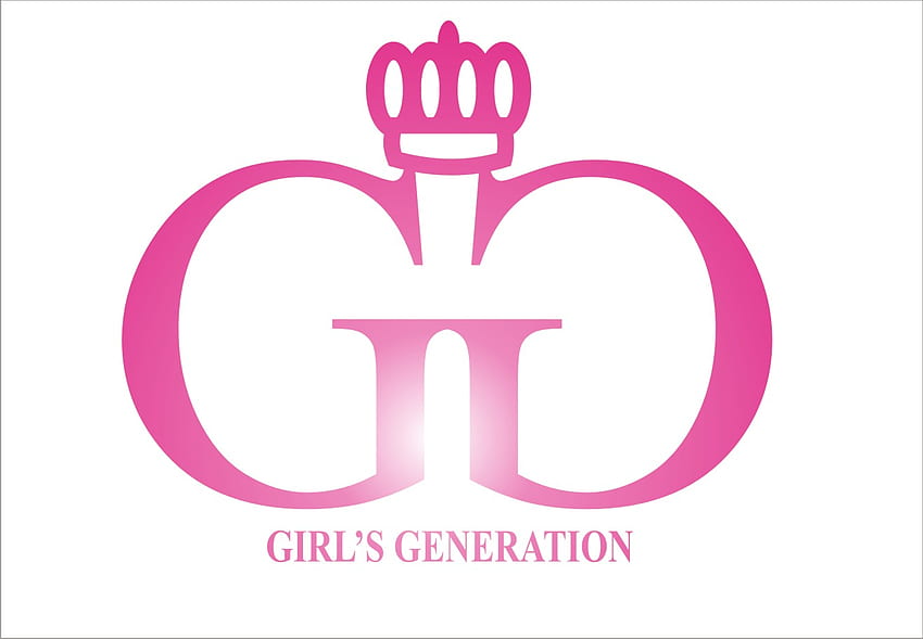 Лого на Snsd Kpop, лого на Girls' Generation HD тапет