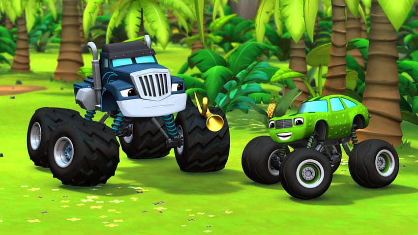 Blaze and the Monster Machines Season 1 Full Episodes Part 2 HD wallpaper