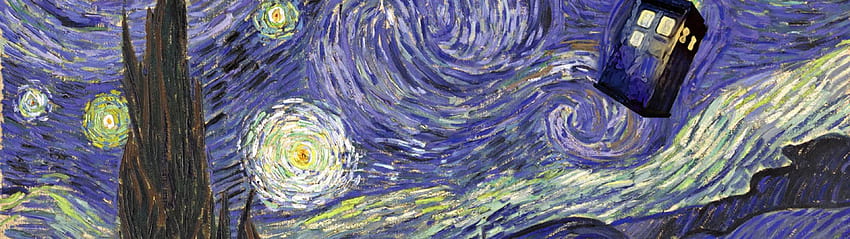 Doctor Who Van Gogh, Doctor Who Exploding Tardis HD wallpaper