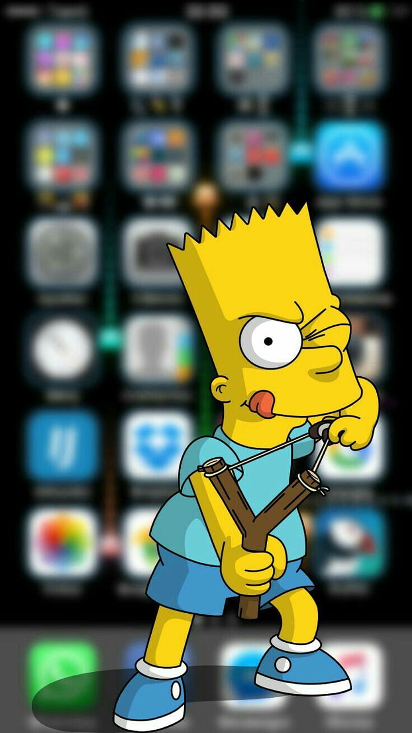 Papel de parede Os Simpsons para celular - Papel de parede