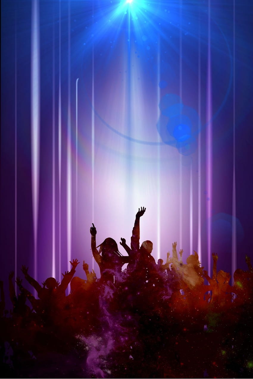 Nachtclub-Party-Präsentationsständer-Hintergrundmaterial. Hintergrund, bester Hintergrund, schöner Hintergrund, Dance Club HD-Handy-Hintergrundbild
