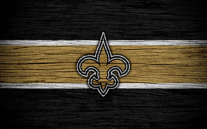 New Orleans Saints, NFL, , de madeira papel de parede HD