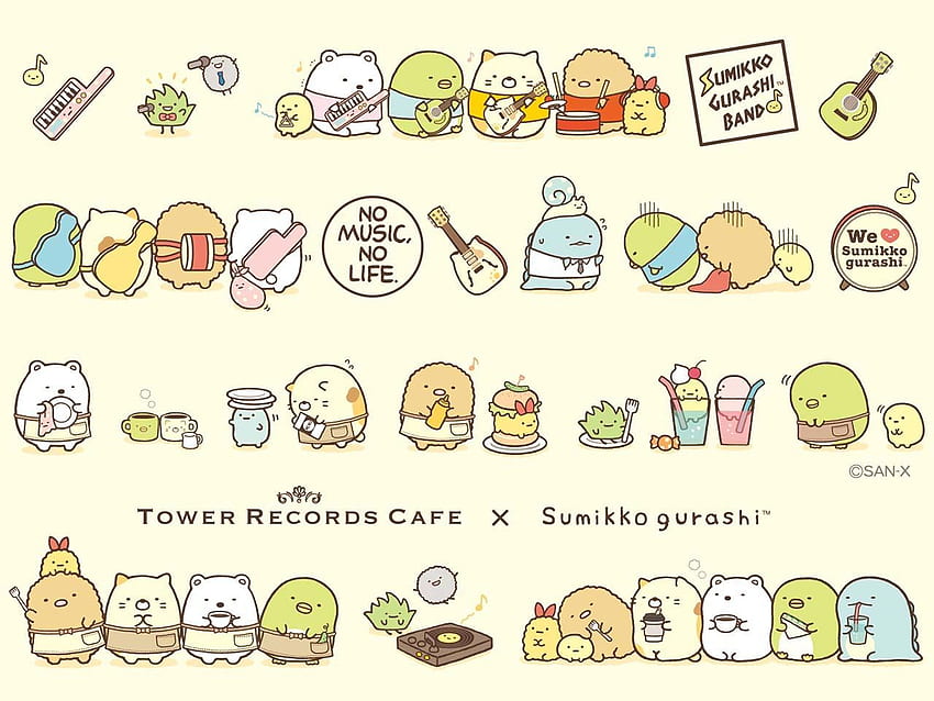 Sumikko Gurashi (click thru for high res ). Cute stickers, Cute cartoon, Cute chibi, Sumikko Gurashi Tokage HD wallpaper