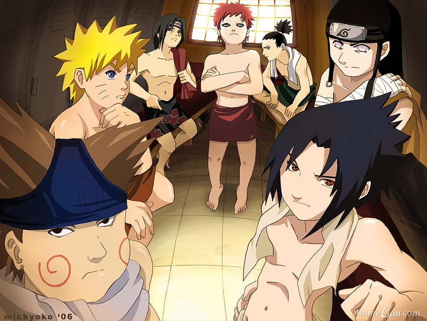 Naruto Boys, nara, sasuke, ninja, hyuuga, neji, chouji, shikamaru, itachi, gaara, uchiha, kazekage, naruto, choji HD wallpaper