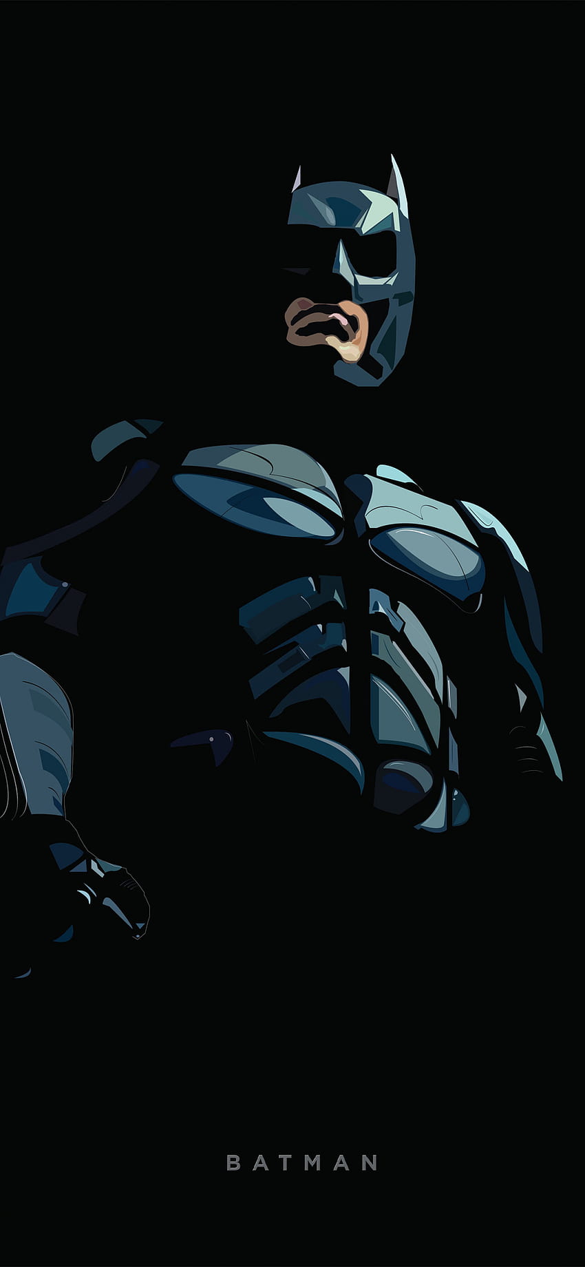 batman, minimal, karya seni , iphone x, , latar belakang, 9162, Batman iPhone 12 wallpaper ponsel HD