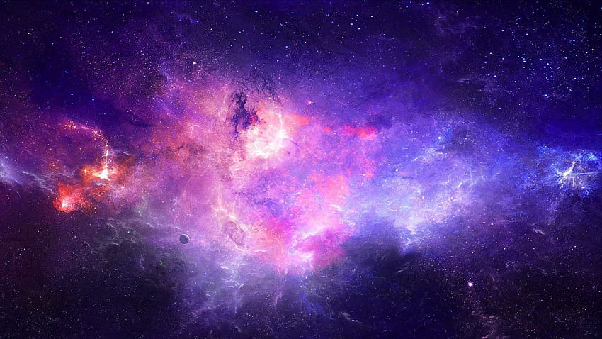 Étoiles animées, galaxie mobile Fond d'écran HD