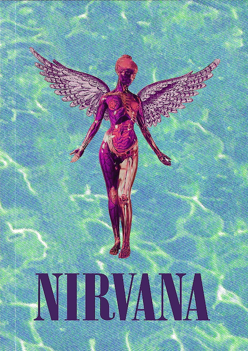 Ich habe das in utero gemacht, vergiss es, Kunst, hoffe es gefällt dir: Nirvana, Nirvana 5 HD-Handy-Hintergrundbild