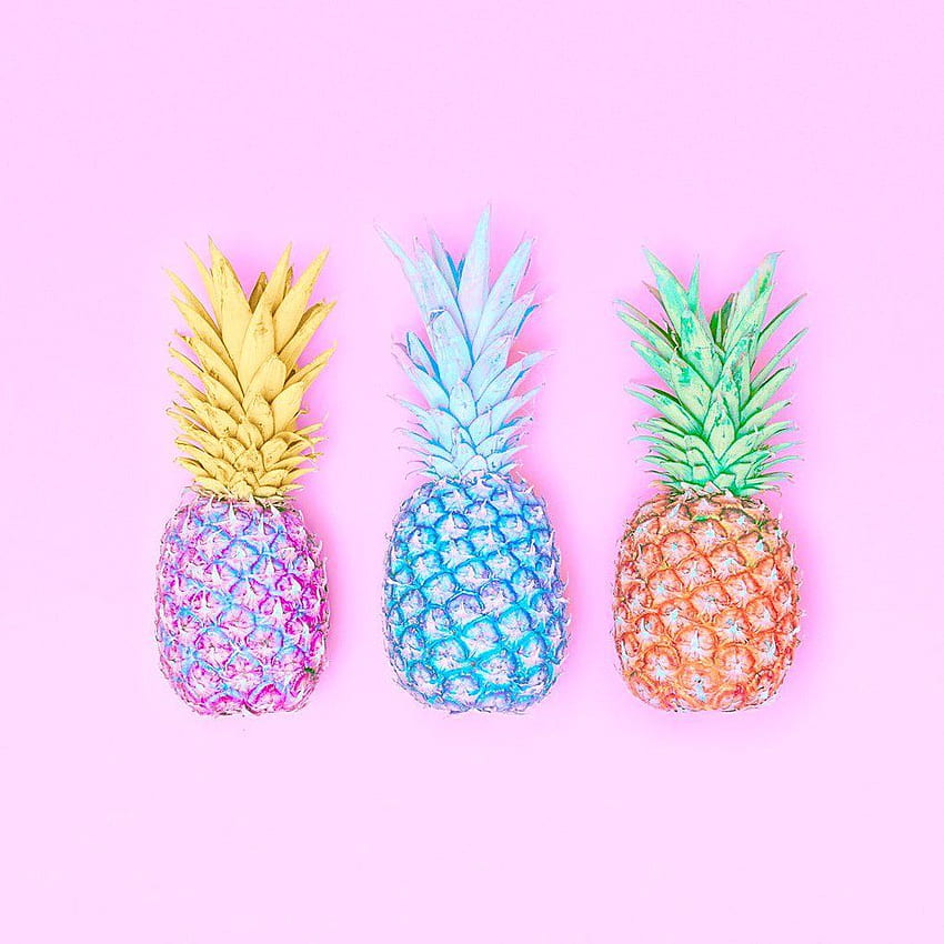 Matt Crump on Twitter. Pineapple , Fruit , Summer, Pastel Pink Pineapple HD phone wallpaper