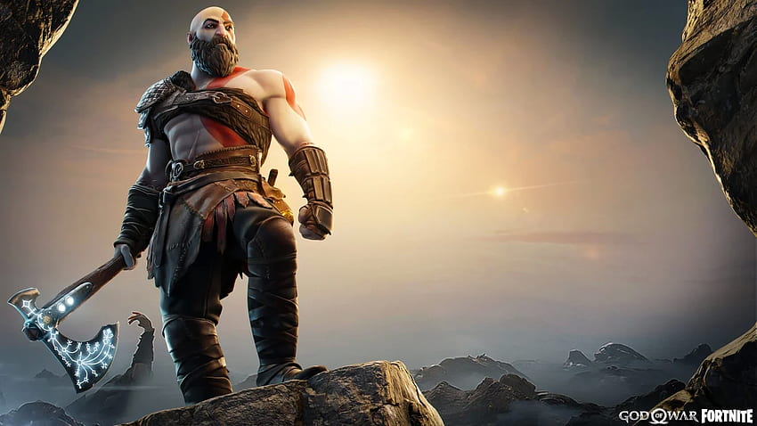 Fortnite의 God Of War Kratos, 게임, 및 배경, Cool God of War HD 월페이퍼