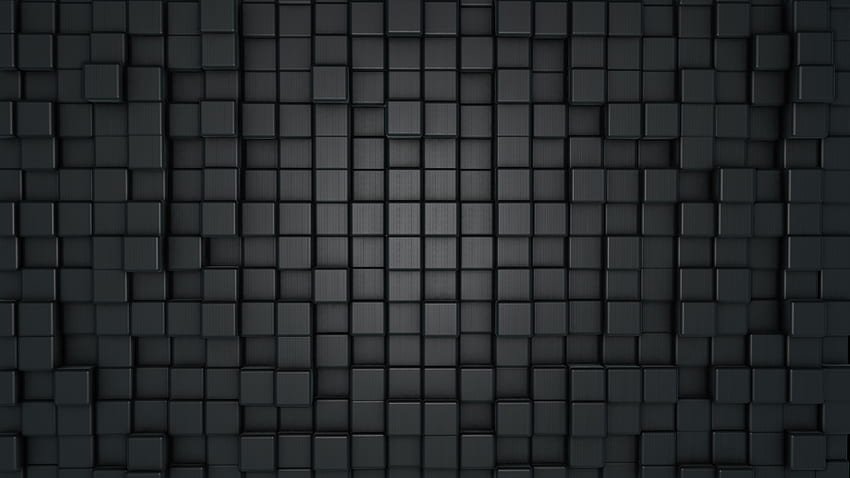 Dark, cubes, pattern, texture HD wallpaper