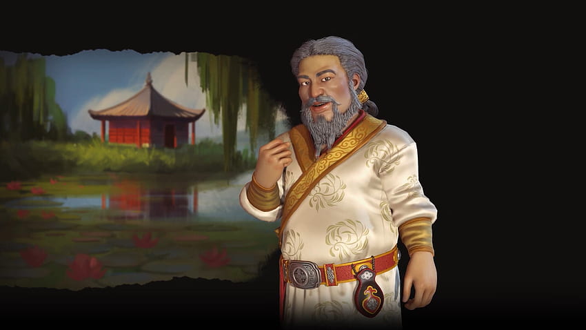 Civilization 6's newest leader, Kublai Khan, will conquer the world through trade HD wallpaper