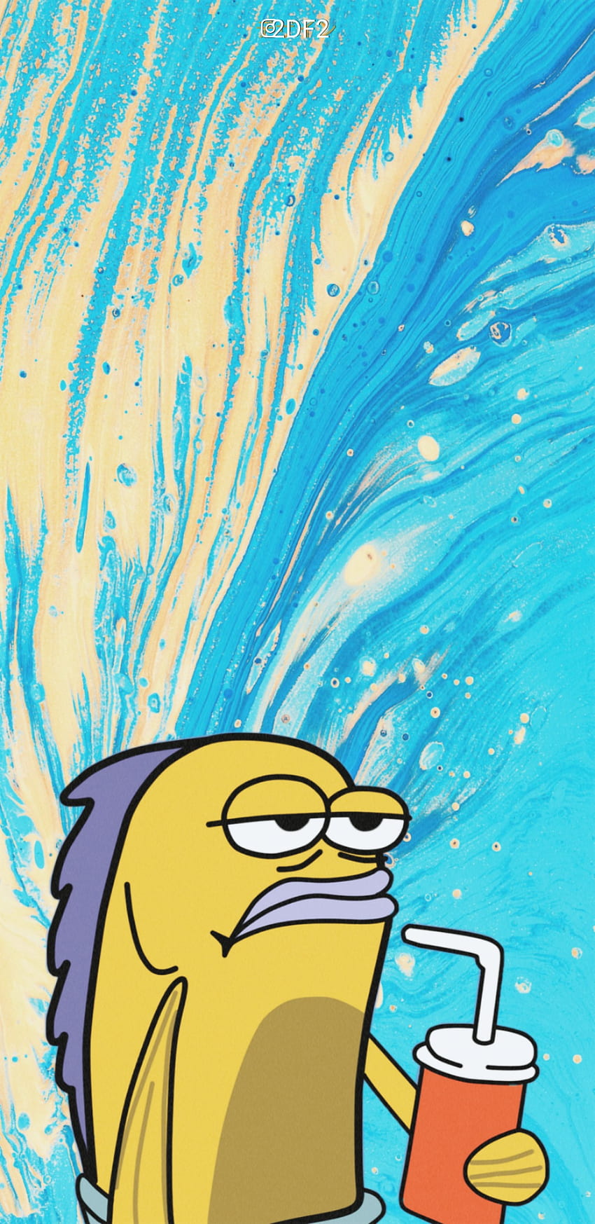 SpongeBob Fish Drinking Soda Meme Wallpapers Meme, 58% OFF