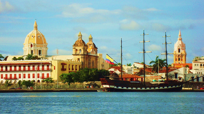 Cartagena Kolumbien., Cooler Kolumbianer HD-Hintergrundbild