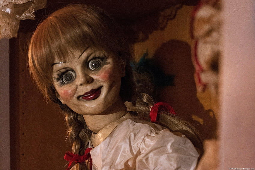 Muñeca espeluznante, Annabelle Halloween fondo de pantalla