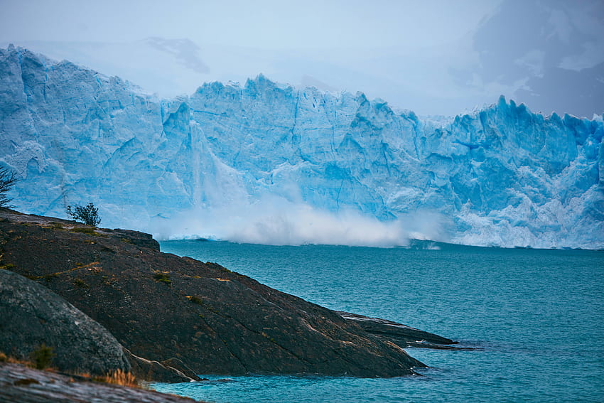Nature, Sea, Rocks, Shore, Bank, Iceberg HD wallpaper