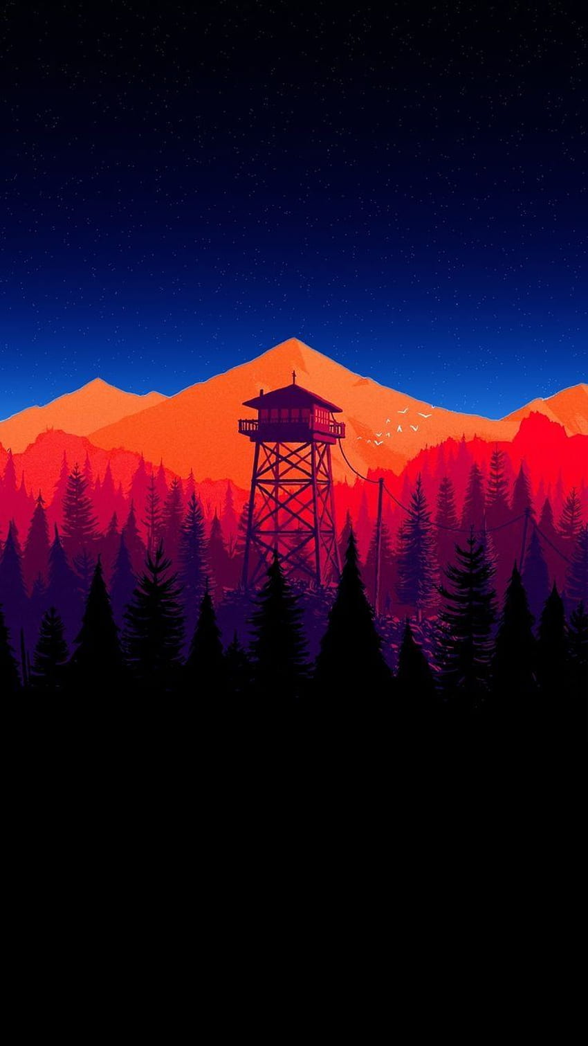 Firewatch Cellphone Wallpapers  Wallpaper Cave