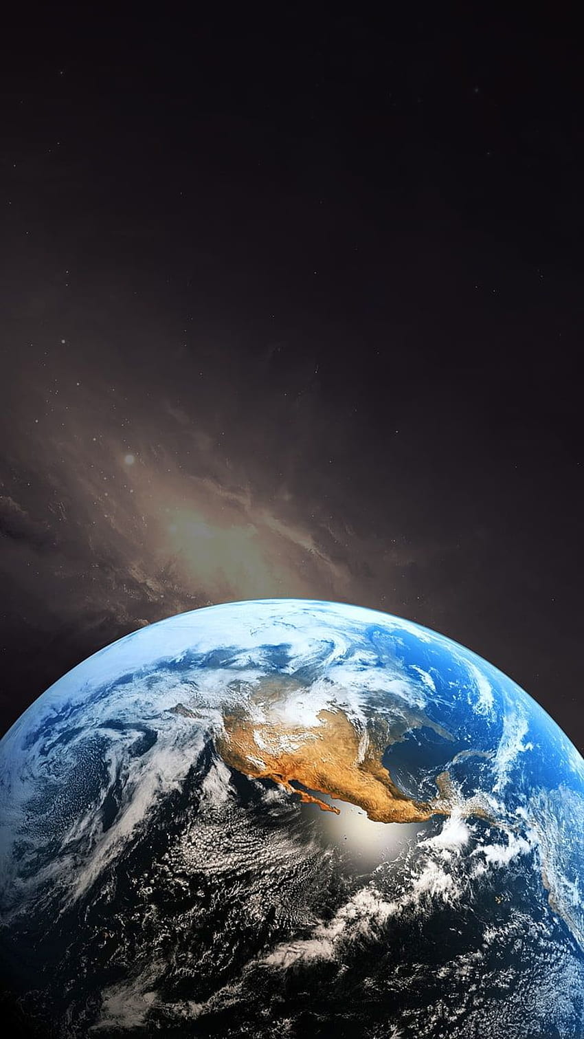 : Erde, Weltraumkunst, Planet Erde, Planet - Weltraum, Globus - von Menschen gemachtes Objekt, iPhone Globus HD-Handy-Hintergrundbild