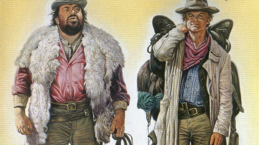 Terence Hill และ Bud Spencer – Brothers' Ink Productions วอลล์เปเปอร์ HD