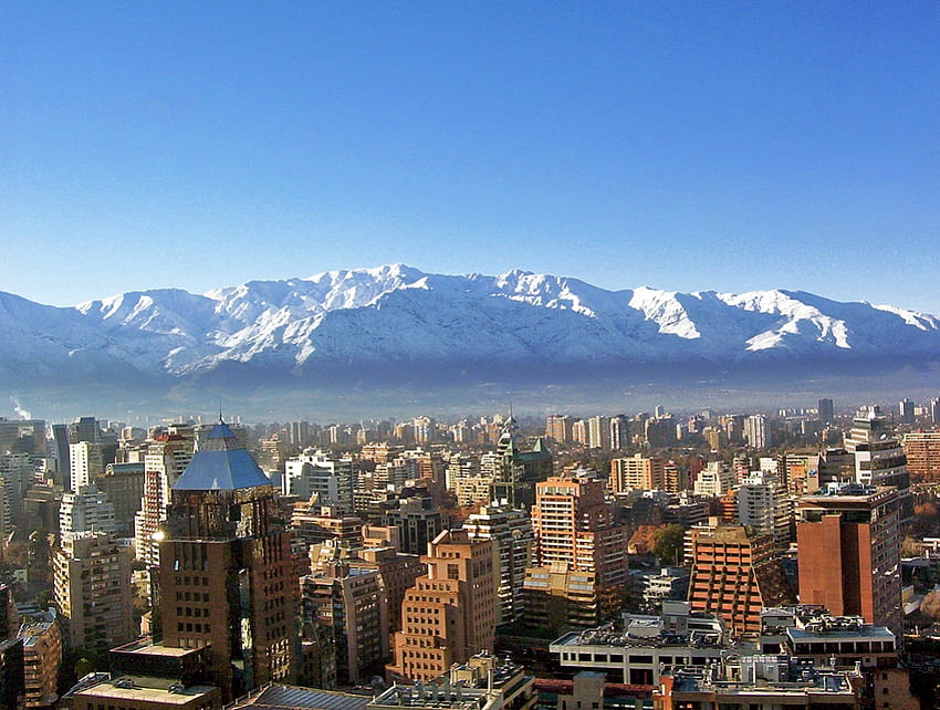 Santiago - Chile, Chile, Cities, Santiago, South America HD wallpaper
