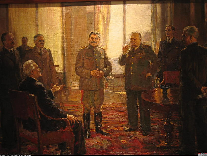 ヨシフ・スターリンと背景 高画質の壁紙
