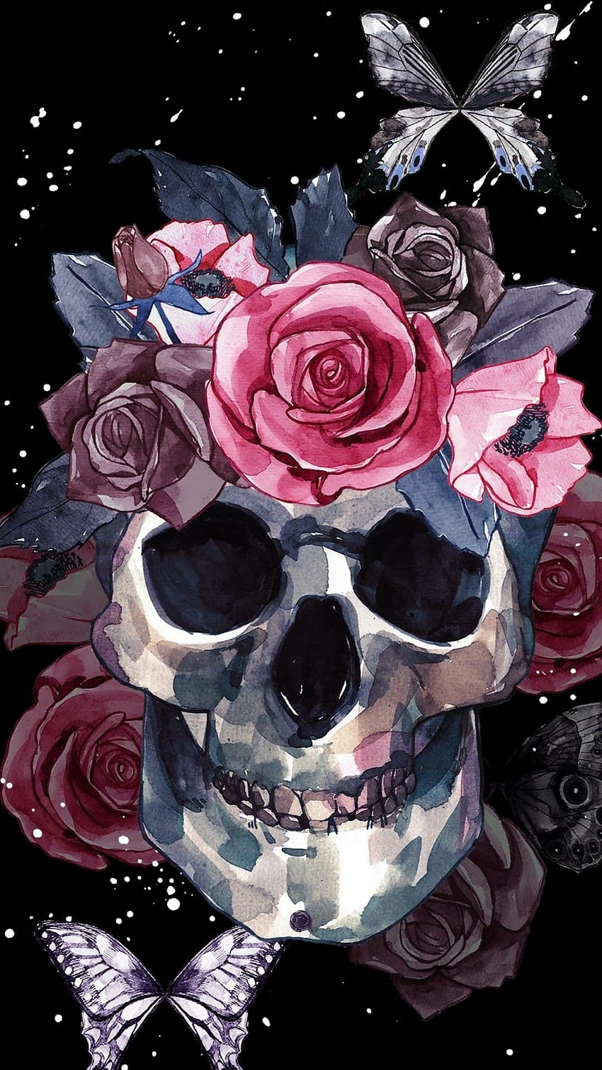 Lisa Green on skulls. Skull iphone, Skull, Queen Skull HD phone wallpaper