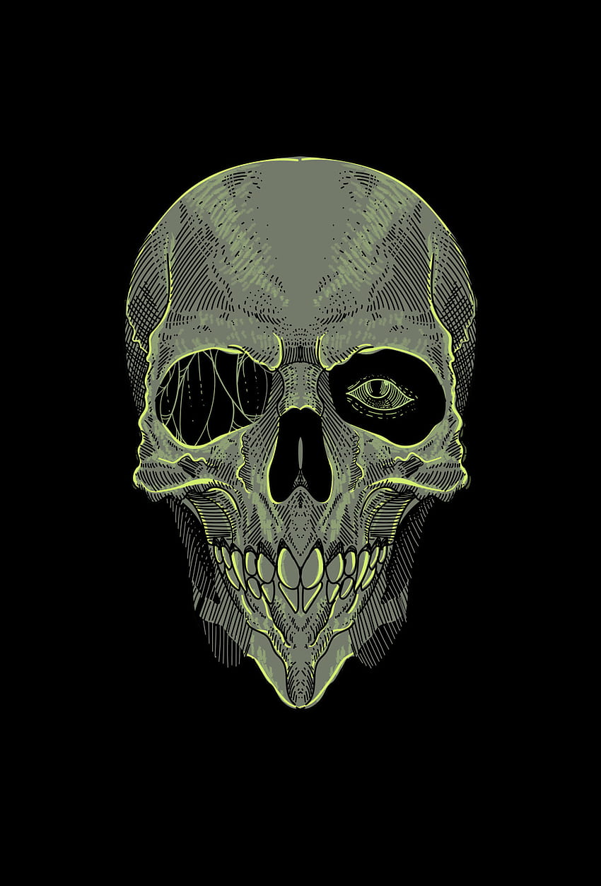Skull artwork illustration hand drawing 4706094 Vector Art at Vecteezy, Skull Hand HD phone wallpaper