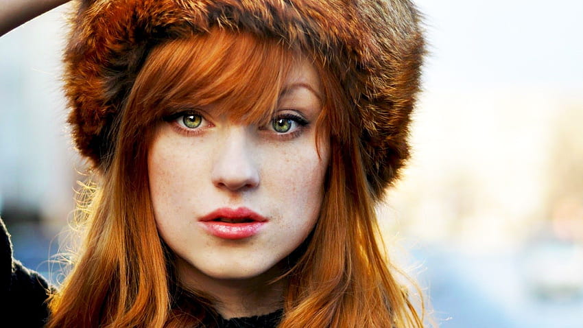 Beautiful Redhead - Russian Girl Red Hair HD wallpaper
