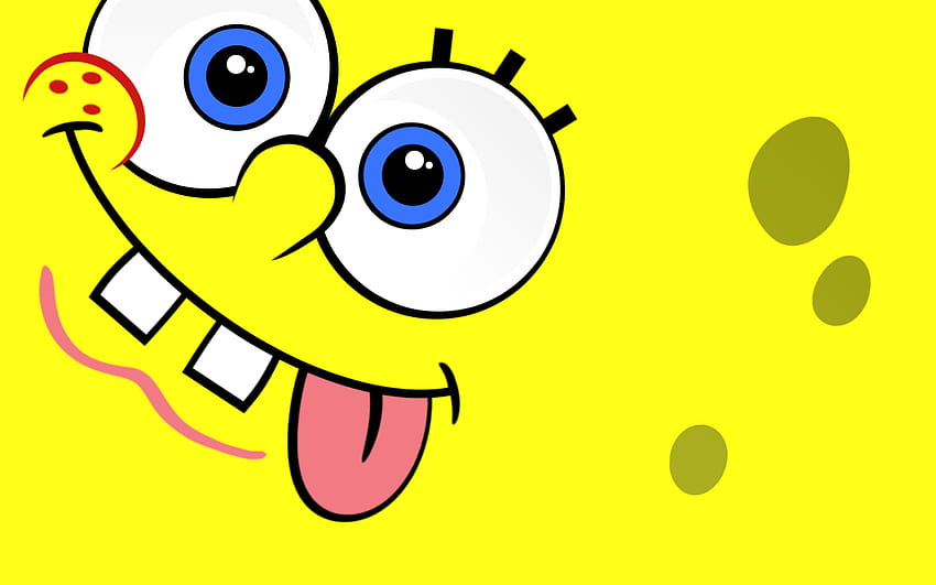 Funny Spongebob Face, Funny Cartoon Face HD wallpaper