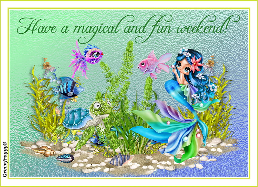 MAGICAL WEEKEND, MAGICAL, COMMENT, WEEKEND, CARD HD wallpaper