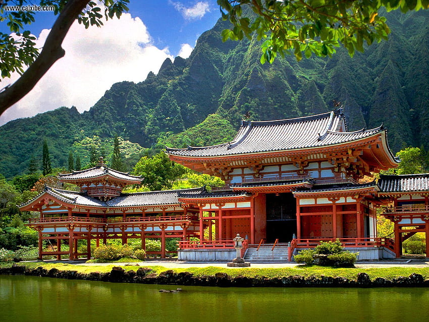 Known Places: Byodo In Temple, Oahu, Hawaii, Nr, Buddhist Temple HD wallpaper