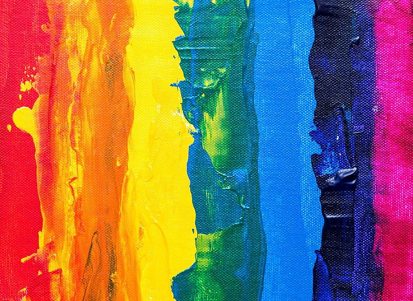 Rainbow [], Yellow Paint HD wallpaper