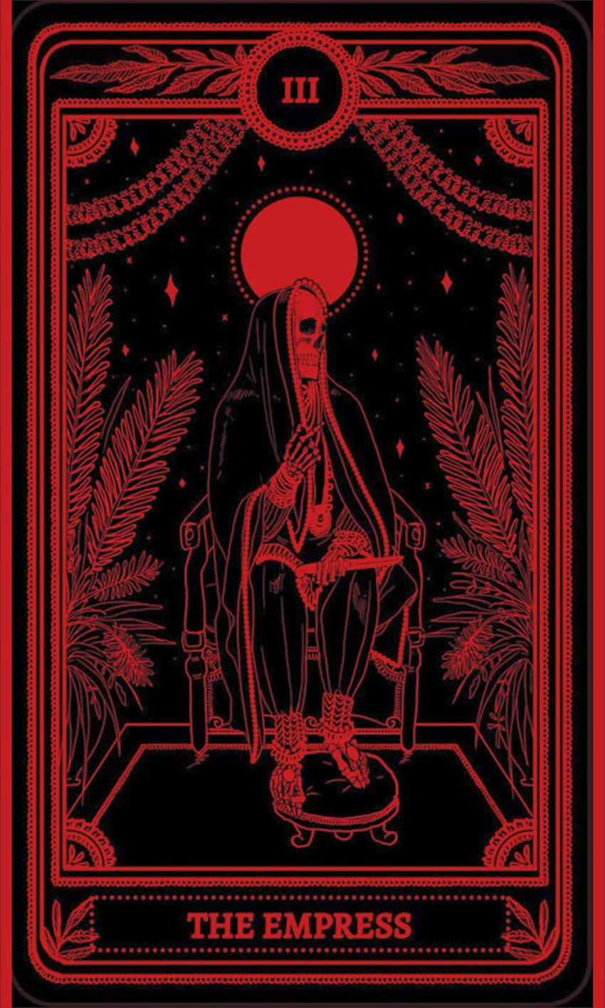 Este on Dark aesthetic in 2021. Goth , Gothic , Tarot cards art, Red Gothic iPhone HD phone wallpaper