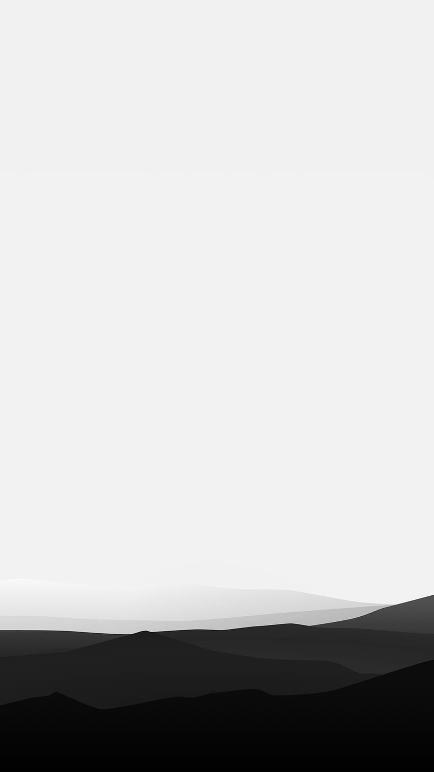 Czarno-biały minimalistyczny telefon, minimalistyczna sztuka Tapeta na telefon HD