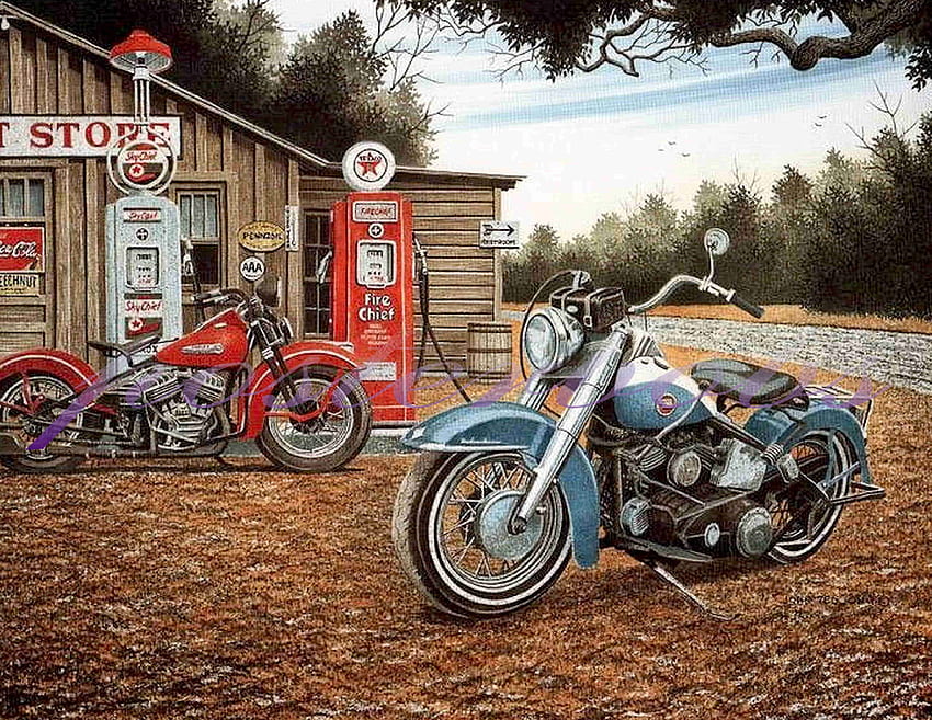 For > Vintage Motorcycles Posters. Consulting mm, Biker Bar HD wallpaper