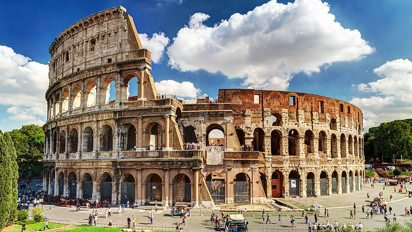 Itália Roma, O, Coliseu Romano papel de parede HD