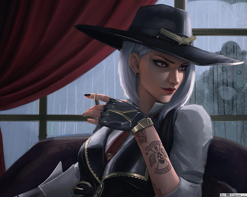 Ashe - Overwatch [Videospiel], Ashe Overwatch Fan Art HD-Hintergrundbild