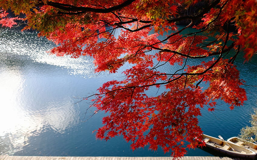 Japan Lake Bishamon Bandai Fukushima Acer HD wallpaper