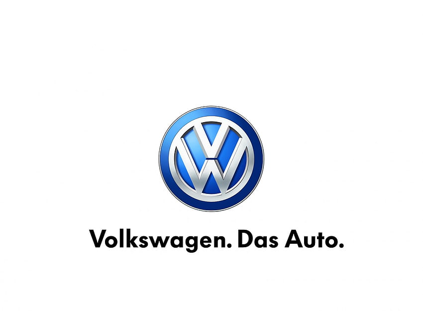 Logo Volkswagena, Logo VW Tapeta HD