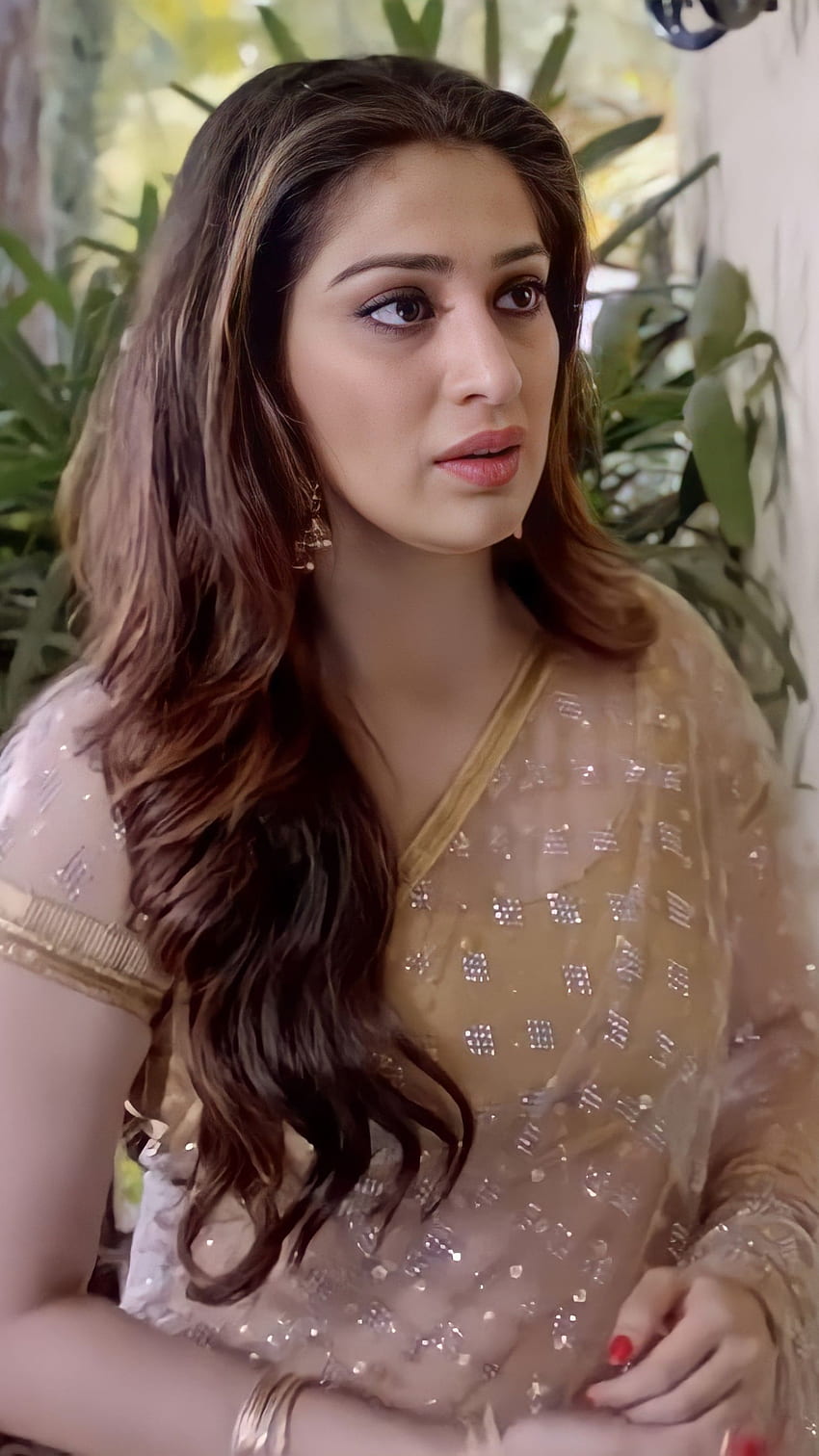 Lakshmi Rai, Saree-Schönheit HD-Handy-Hintergrundbild