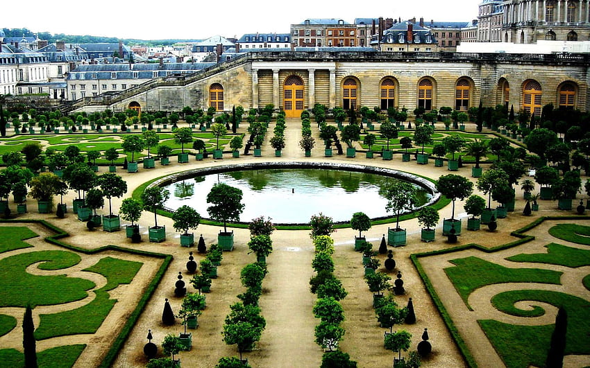 Jardín de Arquitectura Francesa. Último fondo de pantalla