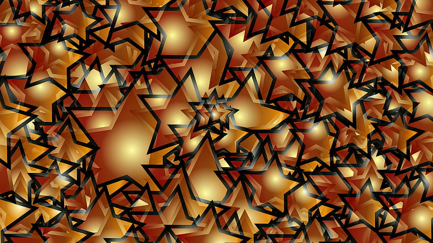 Rote Wellenlinie Abstraktes Braun (Seite 1) HD-Hintergrundbild