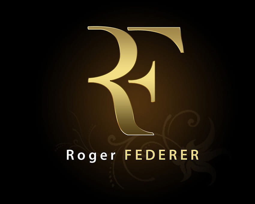 Roger Federer Logo high definition HD wallpaper
