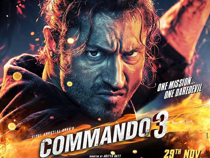 Трейлър на Commando 3: Vidyut Jammwal поема отговорността да спаси нацията в този екшън трилър. Филмови новини на хинди Times Of India HD тапет