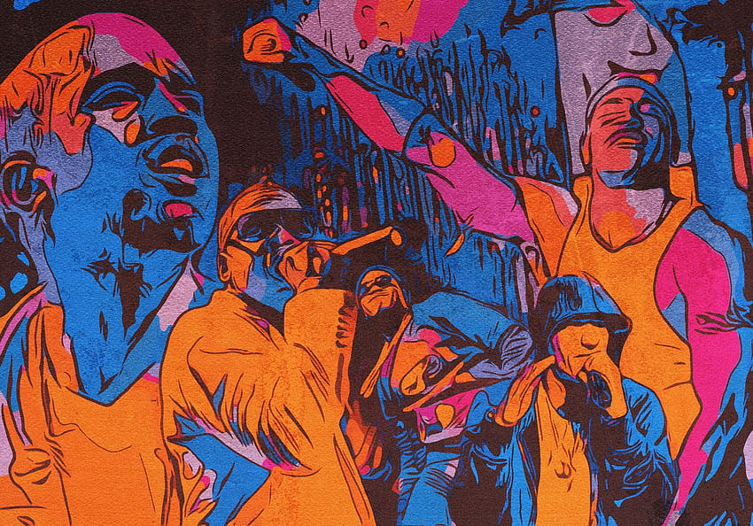 Tüm Zamanların En Harika Hip Hop Şarkıları, 80'ler Hip Hop HD duvar kağıdı