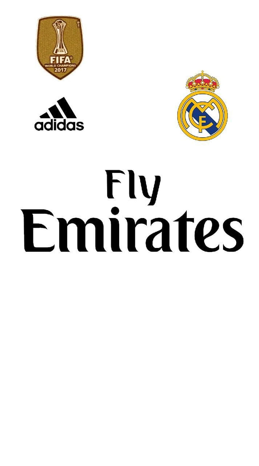 Camiseta del Real Madrid, Adidas Real Madrid fondo de pantalla del teléfono